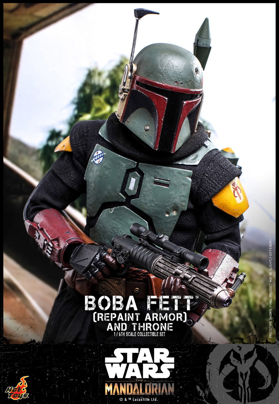 The Mandalorian - Boba Fett (Repaint Armor Version) & Throne image 9