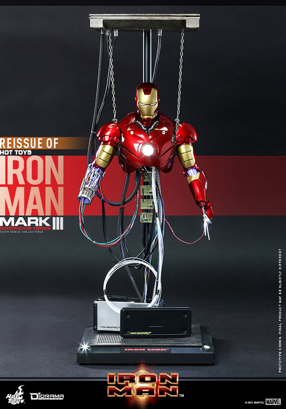 Iron Man - Mark 3 (Construction Version) [Reproduction] image 2