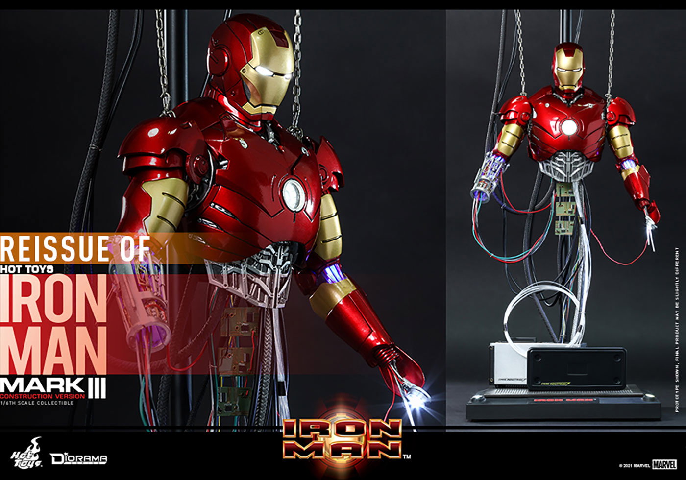 Iron Man - Mark 3 (Construction Version) [Reproduction] image 3