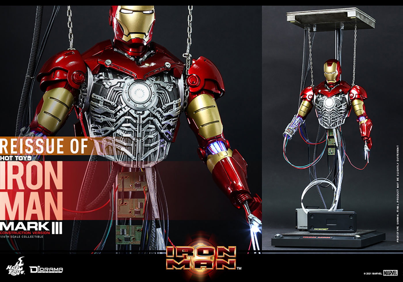 Iron Man - Mark 3 (Construction Version) [Reproduction] image 4
