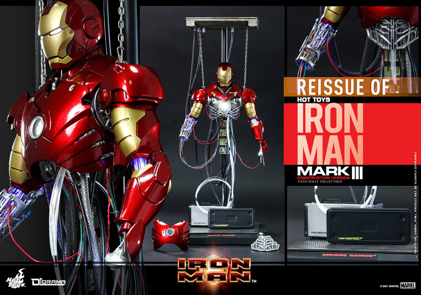 Iron Man - Mark 3 (Construction Version) [Reproduction] image 6