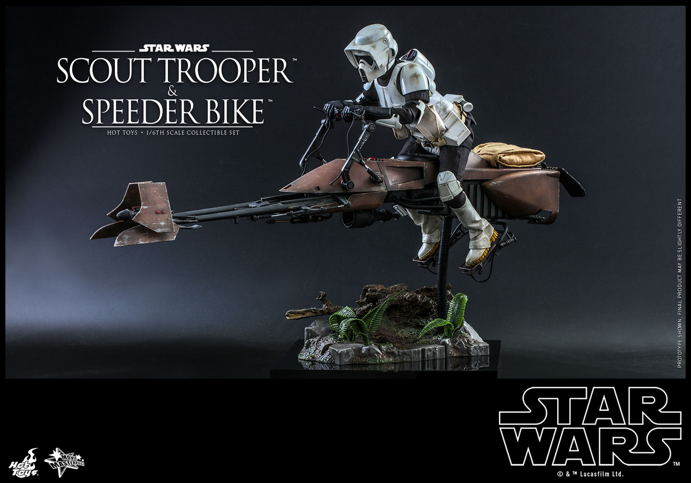 Star Wars / Episode VI Return Of The Jedi - Scout Trooper & Speeder Bike image 2