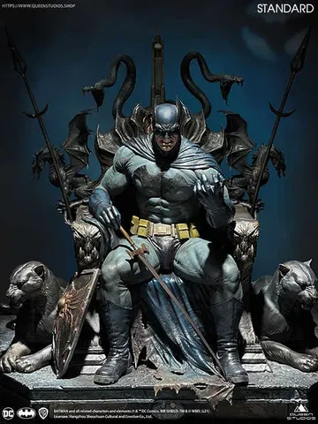 DC Comics Batman On Throne