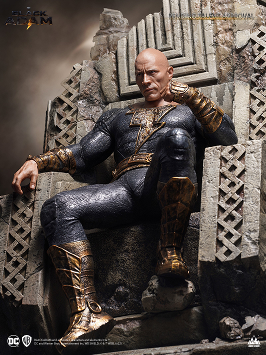 Black Adam On Throne image 2