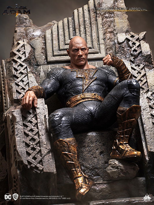 Black Adam On Throne image 3