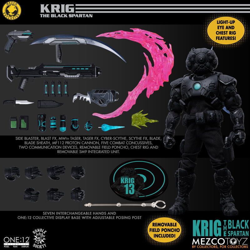 Rumble Society - Krig-13: Black Spartan Edition image 7