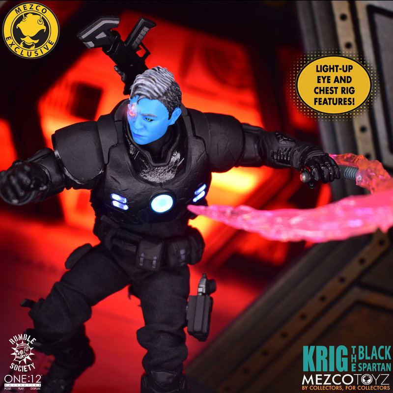 Rumble Society - Krig-13: Black Spartan Edition image 3