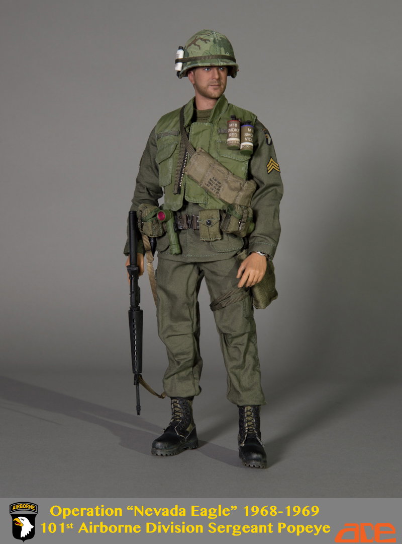 Operation Nevada Eagle 1968-1969 - 101st Airborne Division Sergeant Popeye image 2