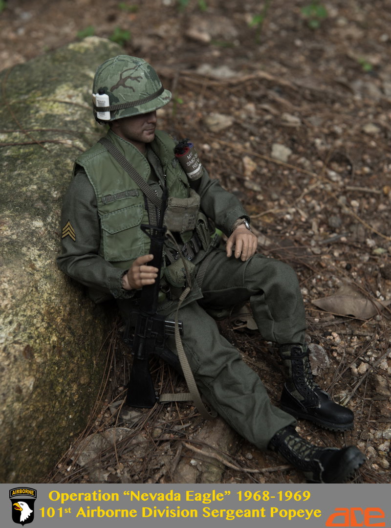 Operation Nevada Eagle 1968-1969 - 101st Airborne Division Sergeant Popeye image 4