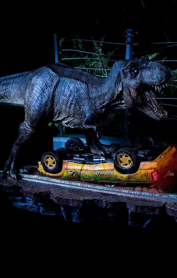 T-Rex Attack (Set A) - Jurassic Park