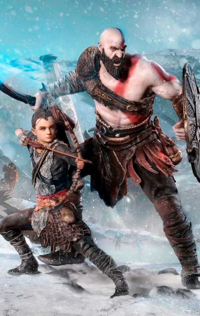 Kratos and Atreus Deluxe - God of War image 1