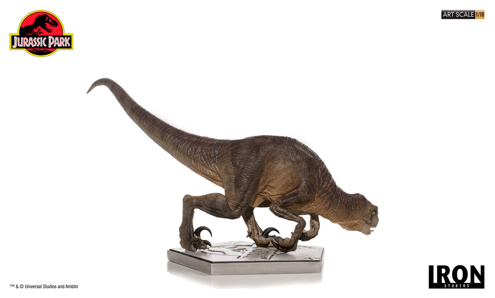 Crouching Velociraptor - Jurassic Park image 4