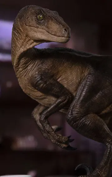 Velociraptors in the Kitchen Diorama - Jurassic Park