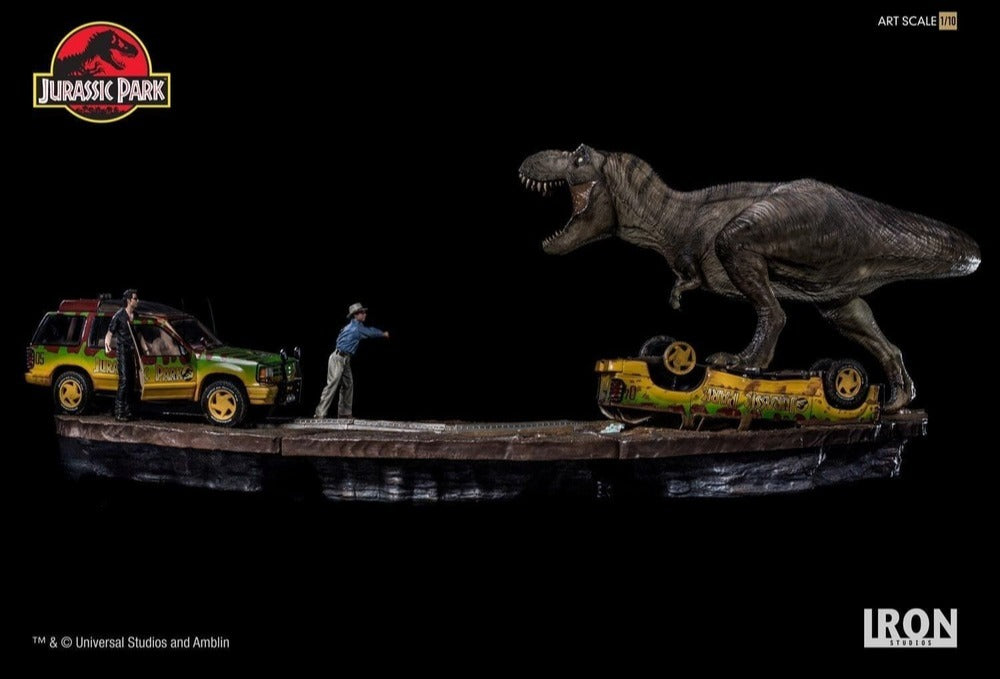 T-Rex Attack - BDS - Art Scale - - Jurassic Park - Set A/B image 3