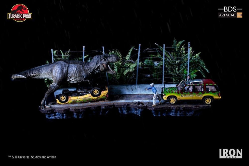 T-Rex Attack - BDS - Art Scale - - Jurassic Park - Set A/B image 4