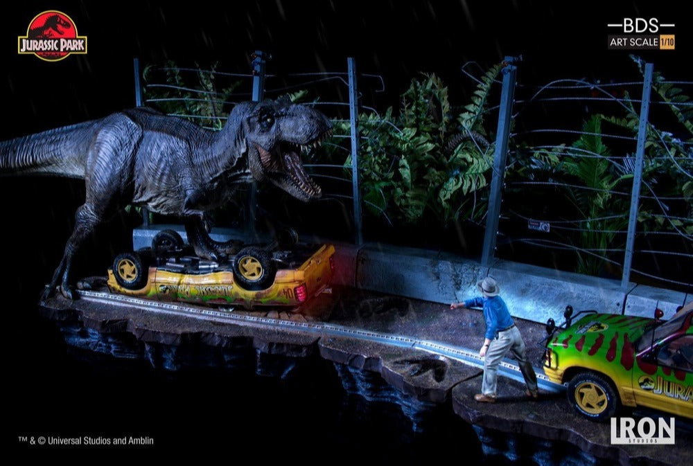 T-Rex Attack - BDS - Art Scale - - Jurassic Park - Set A/B image 5