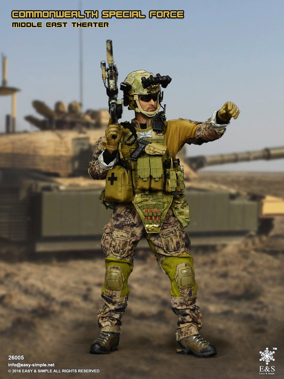 Commonwealth Special Force Middle East Theater image 2