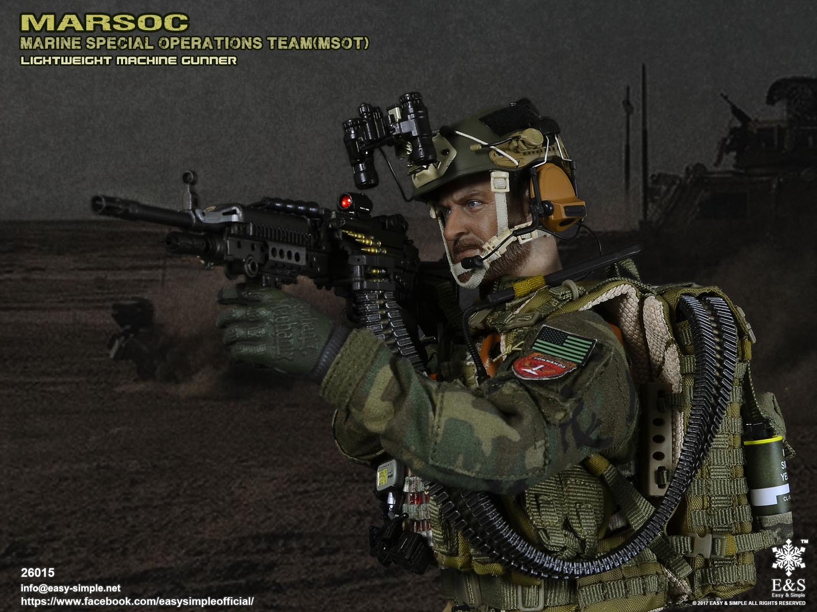 MARSOC MSOT Lightweight Machine Gunner image 2