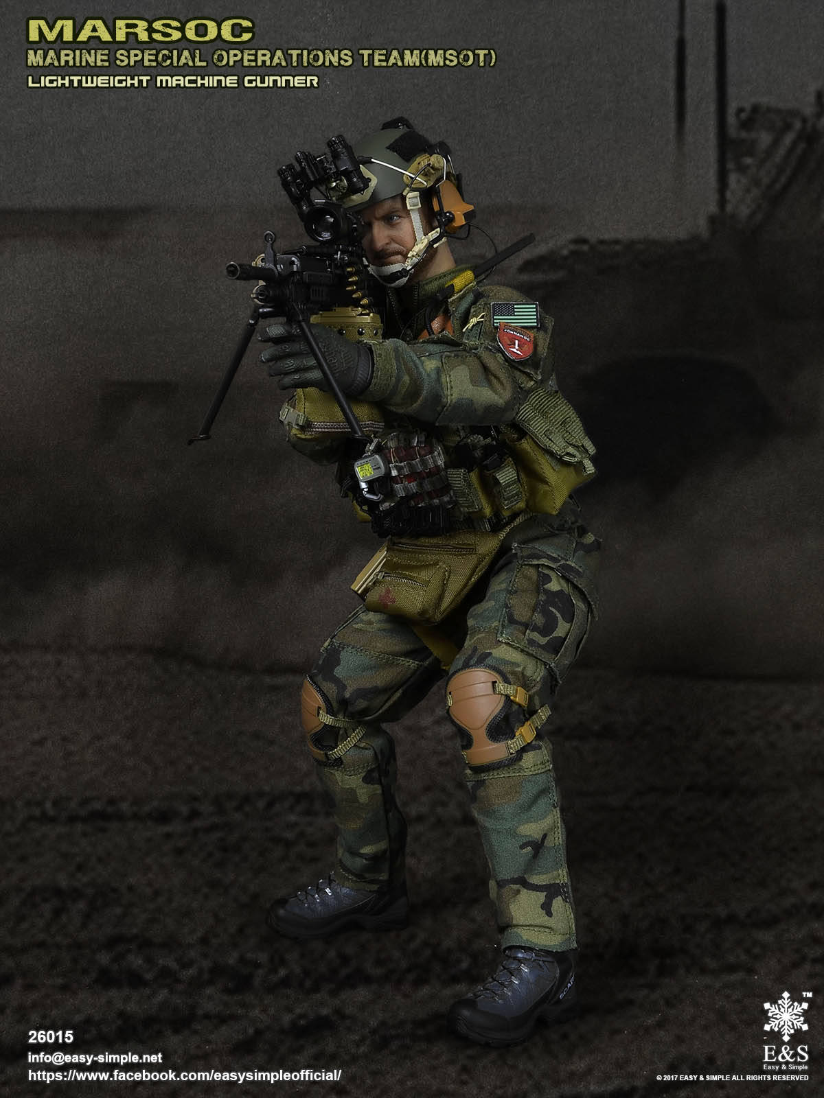 MARSOC MSOT Lightweight Machine Gunner image 6