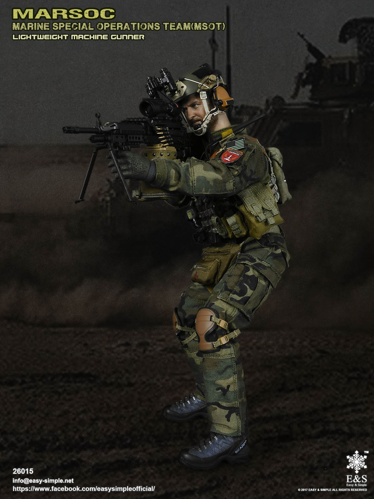 MARSOC MSOT Lightweight Machine Gunner image 8