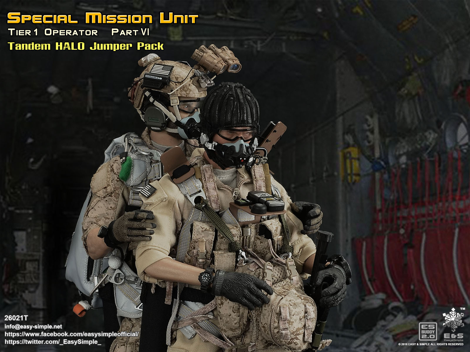 SMU Tier-1 Operator Part VI Tandem HALO Jumper Pack image 2