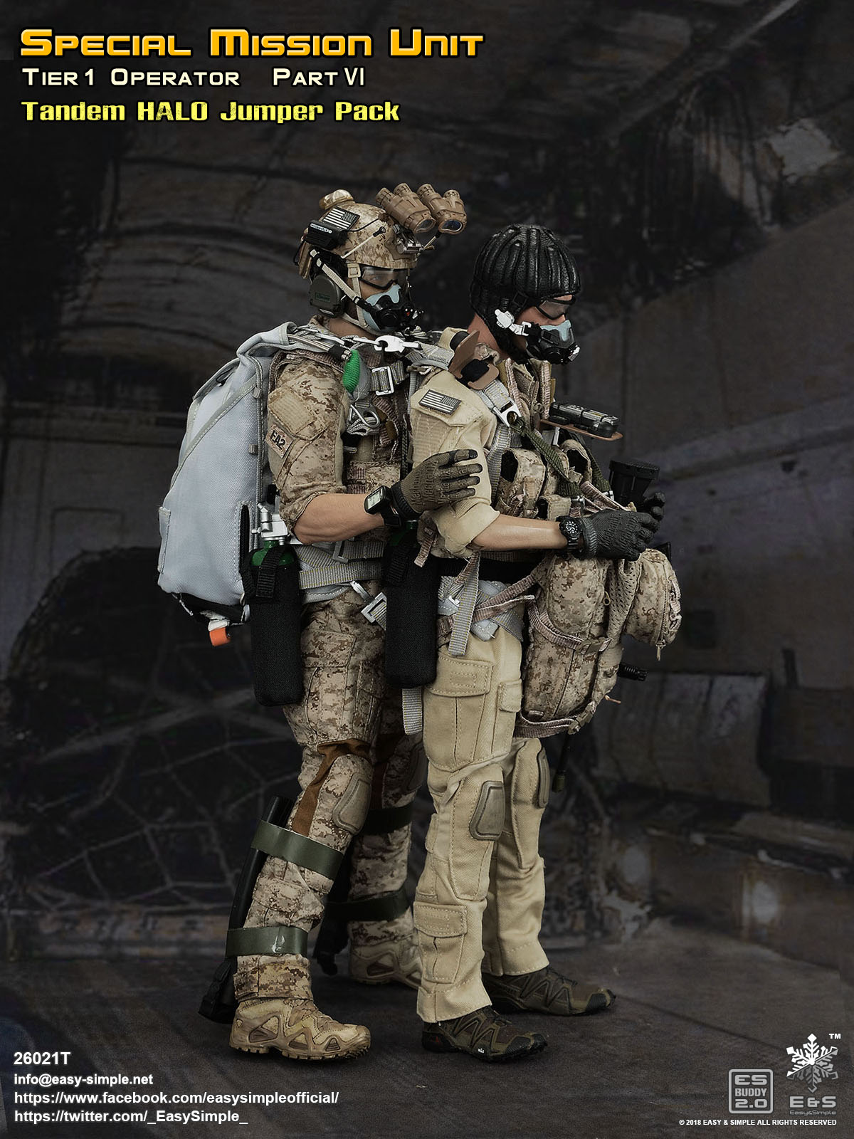 SMU Tier-1 Operator Part VI Tandem HALO Jumper Pack image 5