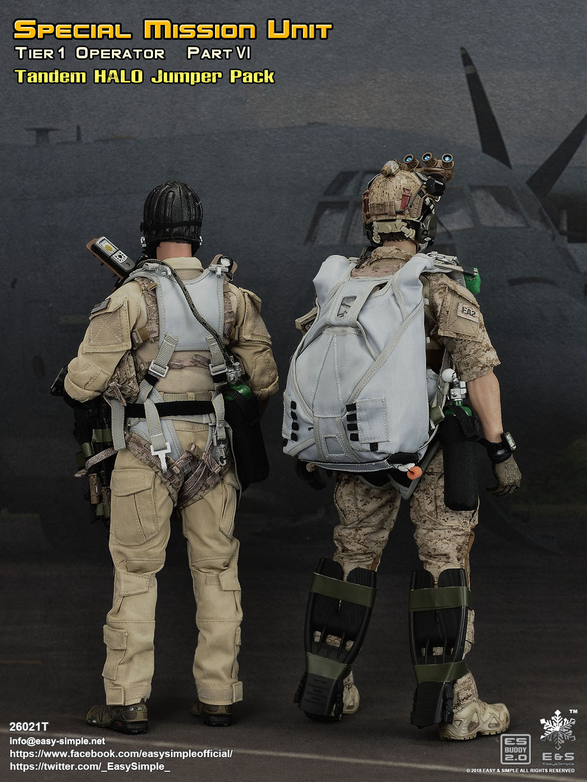 SMU Tier-1 Operator Part VI Tandem HALO Jumper Pack image 9