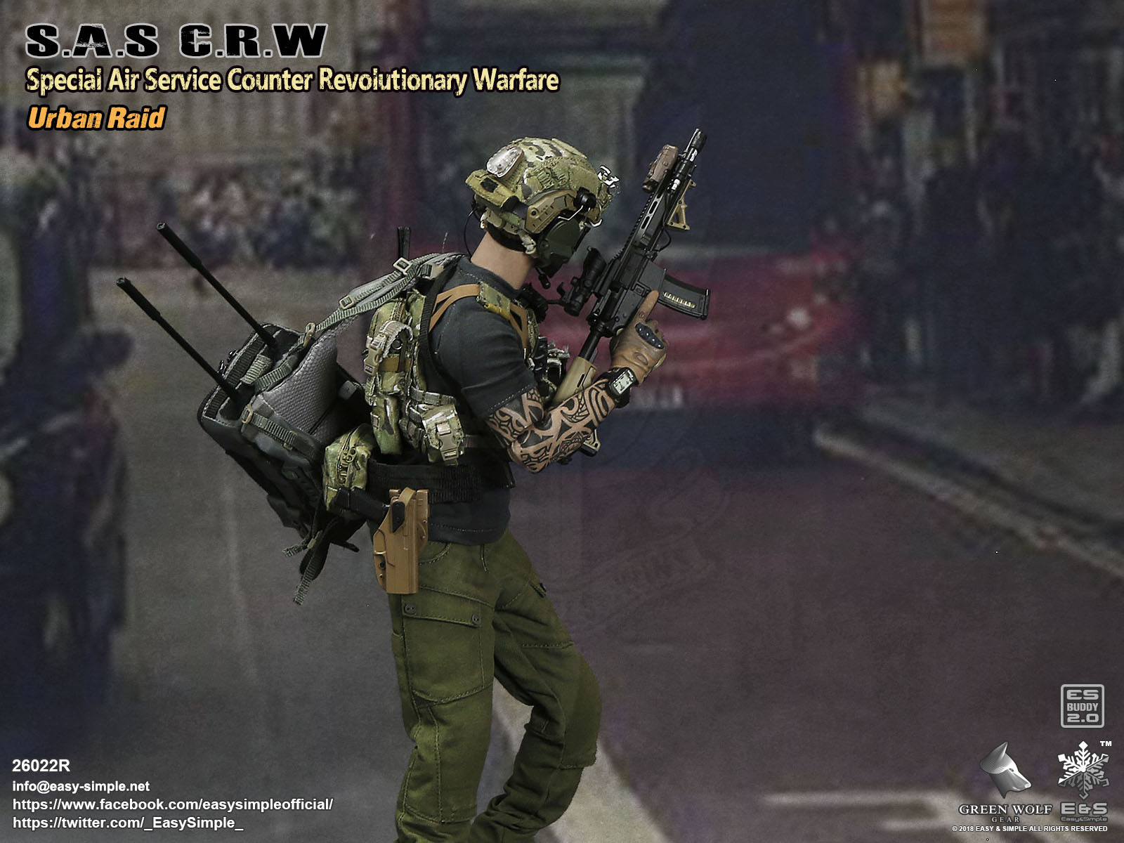 S.A.S Counter Revolutionary Warfare Urban Raid image 2