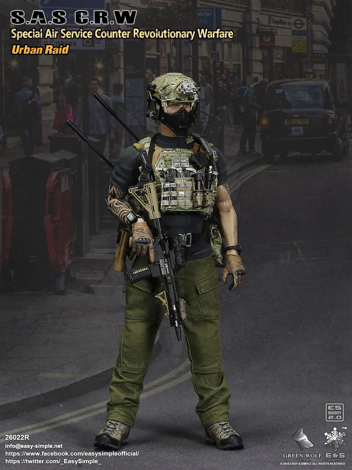 S.A.S Counter Revolutionary Warfare Urban Raid image 4