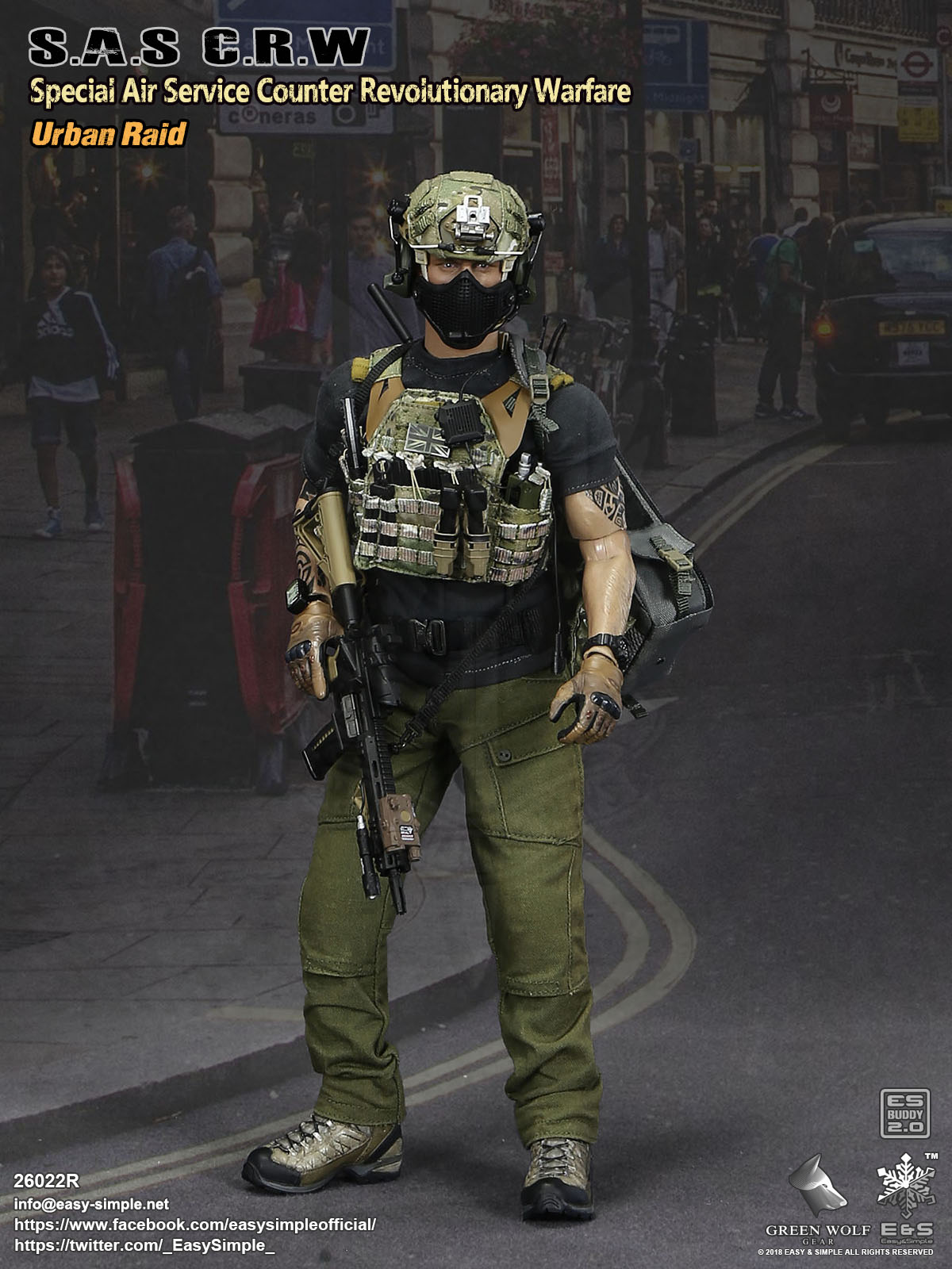 S.A.S Counter Revolutionary Warfare Urban Raid image 5