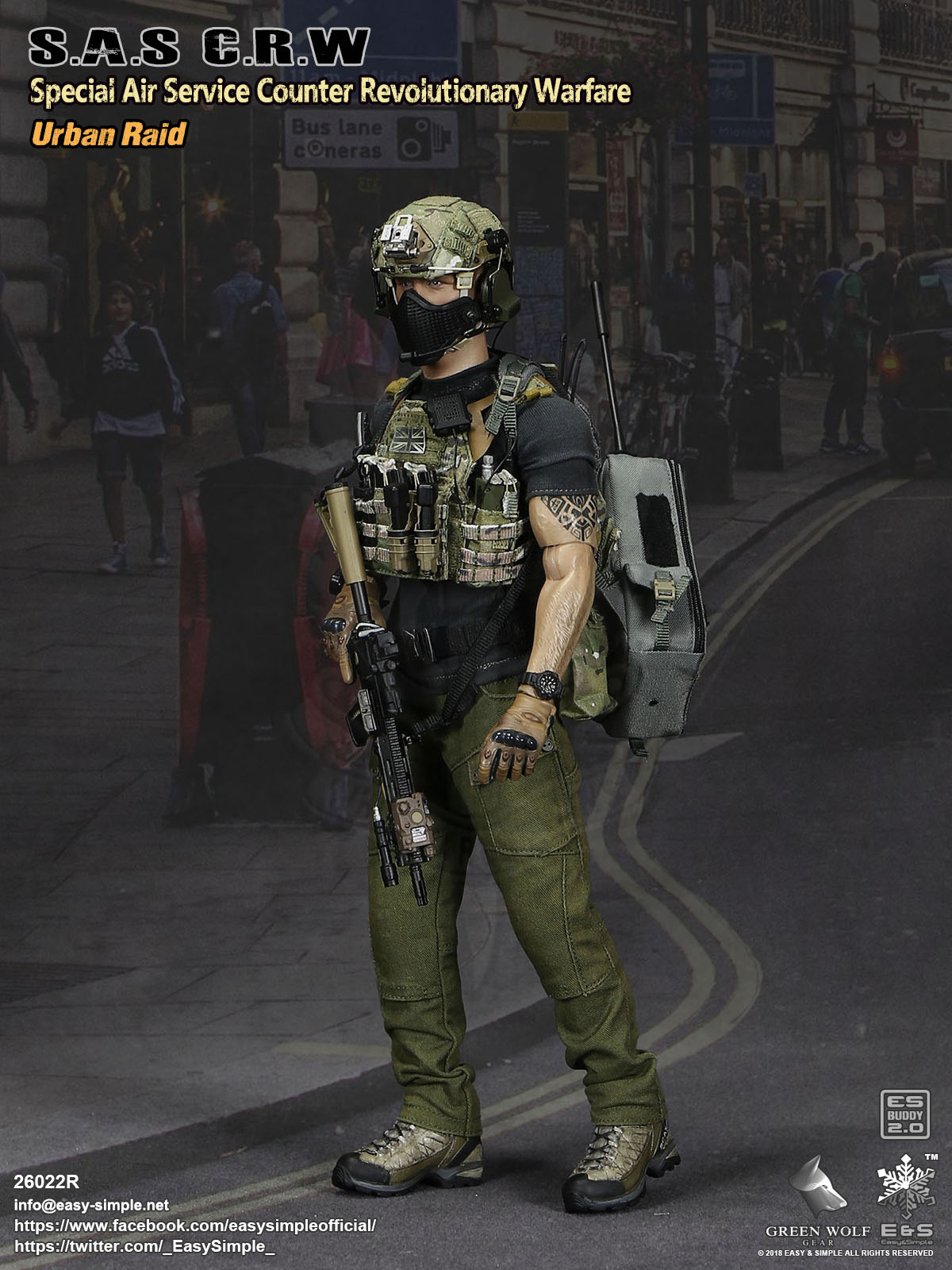 S.A.S Counter Revolutionary Warfare Urban Raid image 7