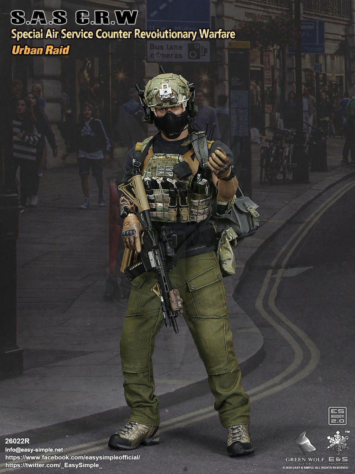 S.A.S Counter Revolutionary Warfare Urban Raid image 8