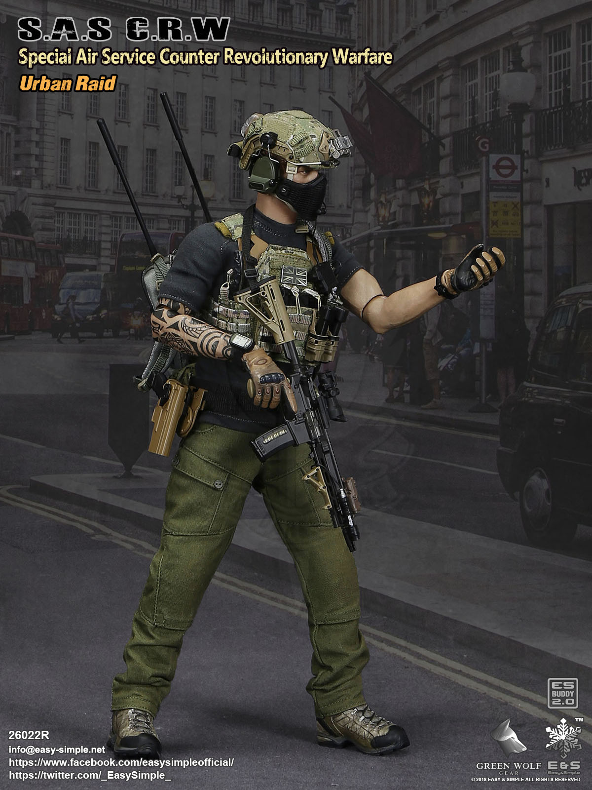 S.A.S Counter Revolutionary Warfare Urban Raid image 9