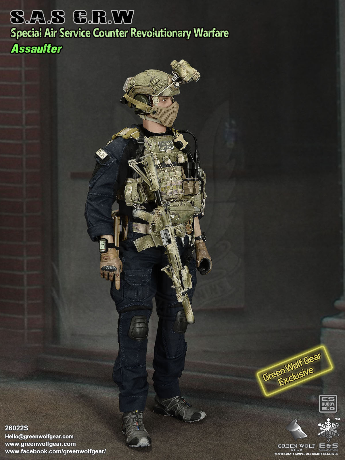 S.A.S Counter Revolutionary Warfare Assaulter - GWG image 10