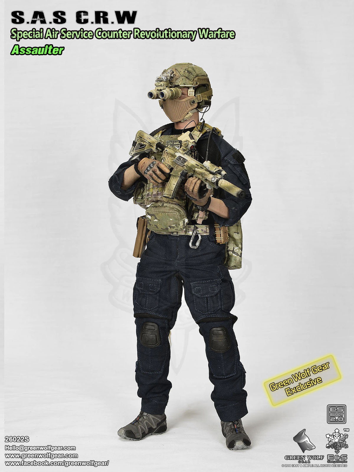 S.A.S Counter Revolutionary Warfare Assaulter - GWG image 2