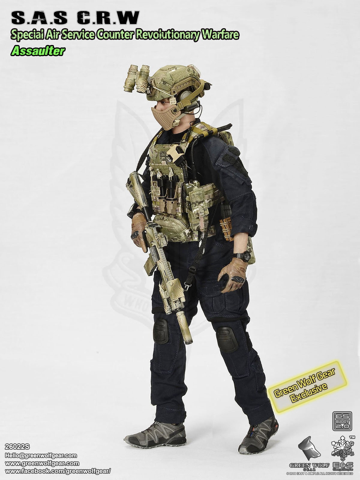 S.A.S Counter Revolutionary Warfare Assaulter - GWG image 3