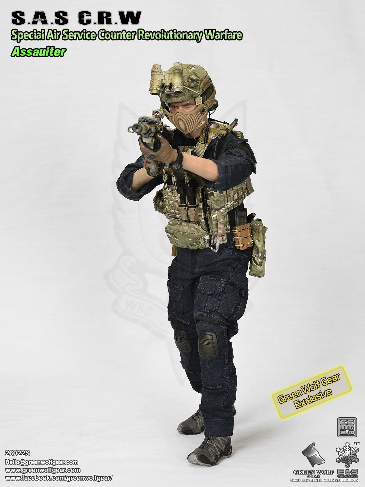 S.A.S Counter Revolutionary Warfare Assaulter - GWG image 4
