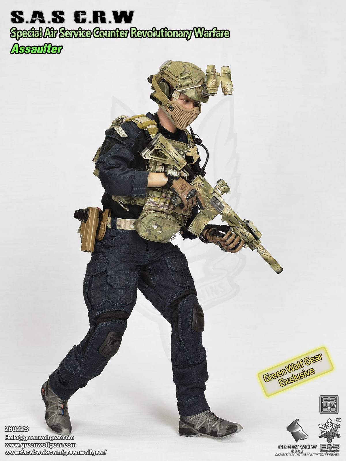 S.A.S Counter Revolutionary Warfare Assaulter - GWG image 5