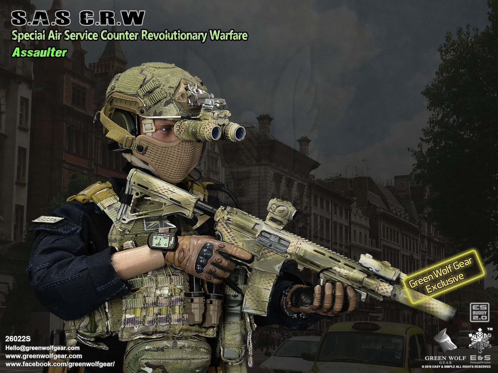 S.A.S Counter Revolutionary Warfare Assaulter - GWG image 6