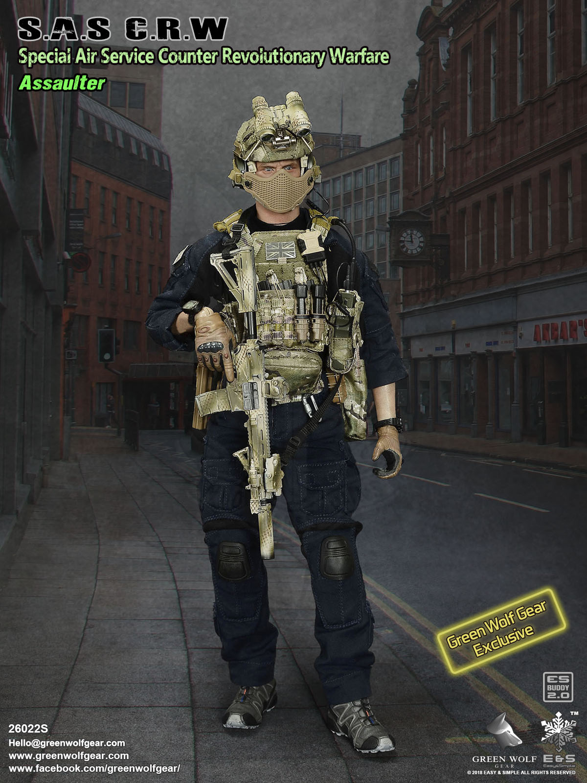S.A.S Counter Revolutionary Warfare Assaulter - GWG image 7