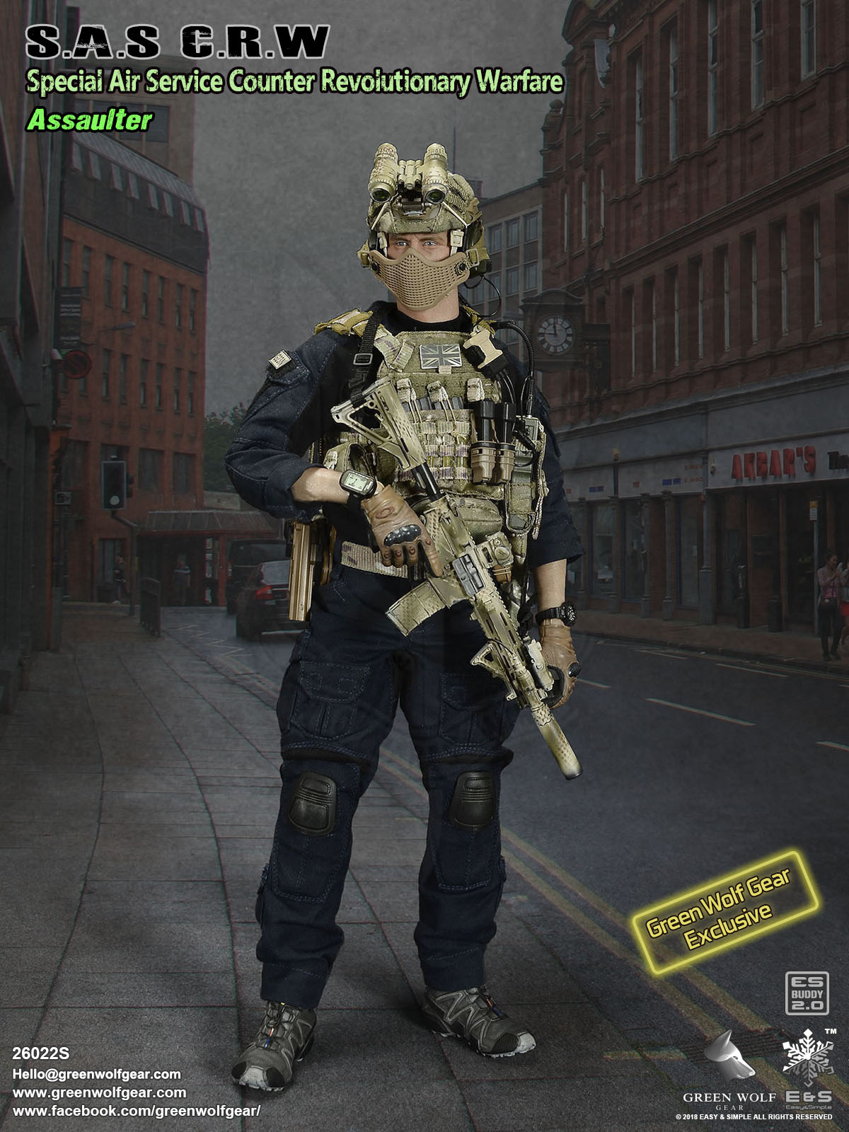 S.A.S Counter Revolutionary Warfare Assaulter - GWG image 8