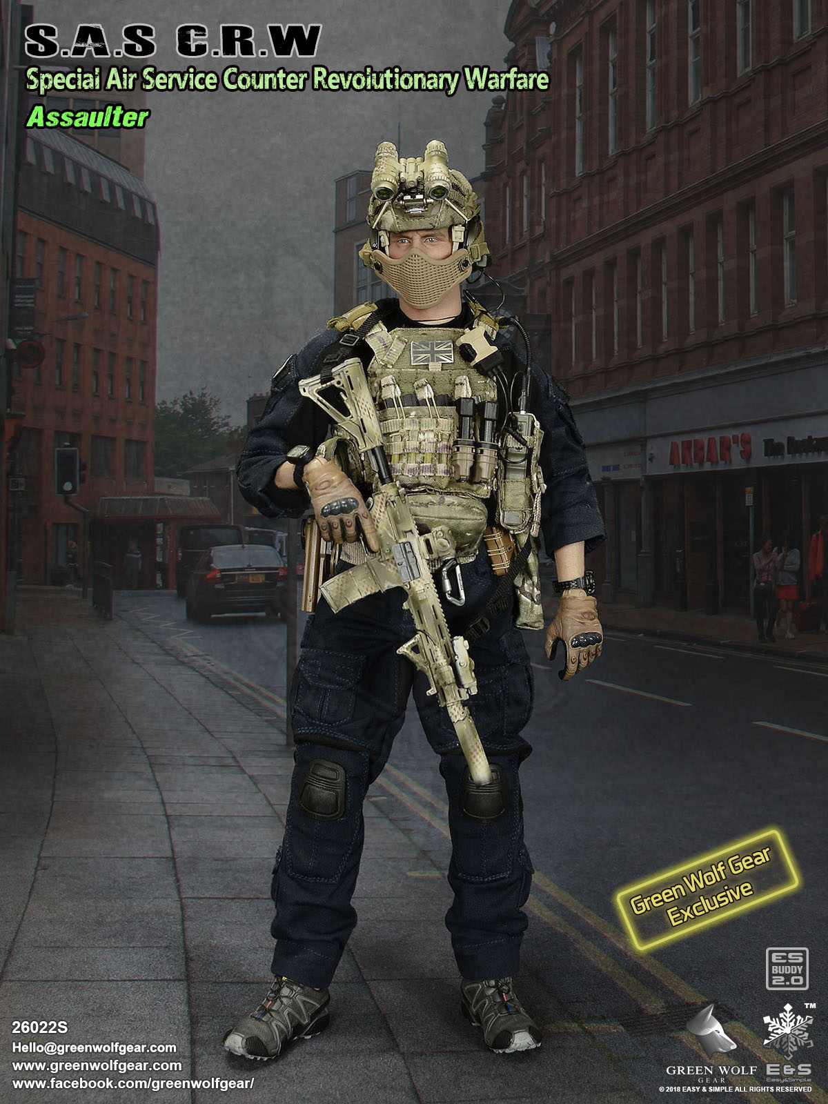 S.A.S Counter Revolutionary Warfare Assaulter - GWG image 9