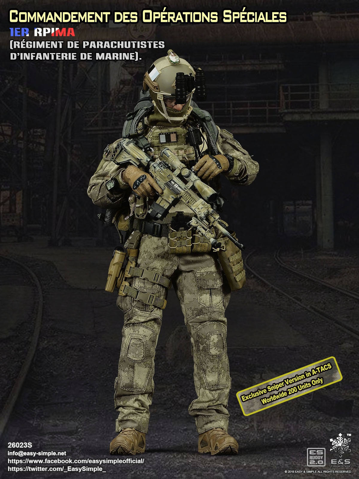 Commandement des Opérations Spéciales Exclusive Sniper Version in A-TACS image 10