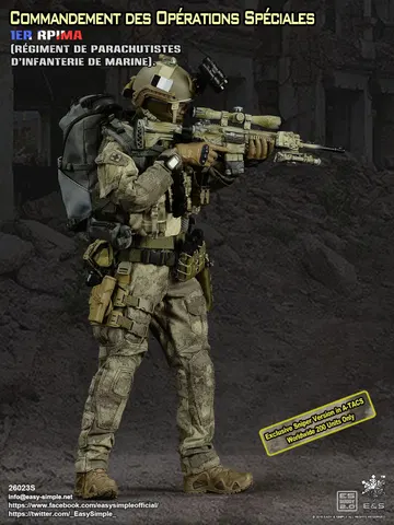 Commandement des Opérations Spéciales Exclusive Sniper Version in A-TACS