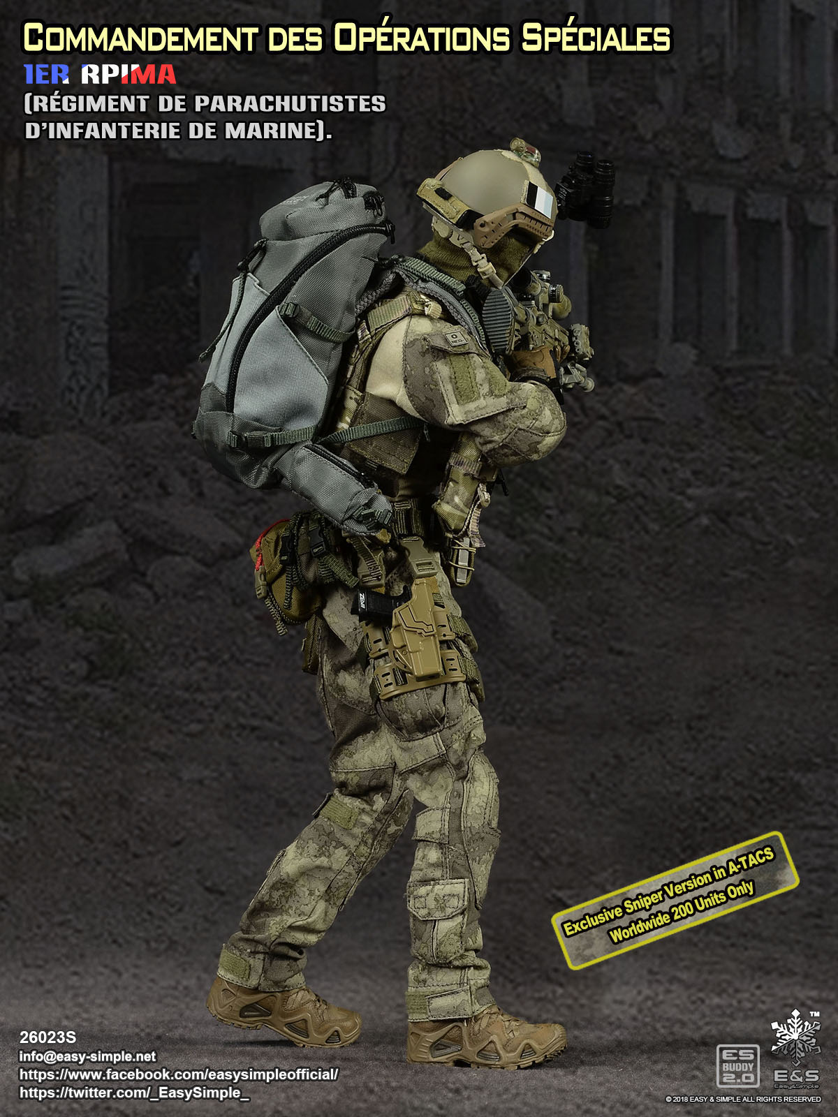 Commandement des Opérations Spéciales Exclusive Sniper Version in A-TACS image 6