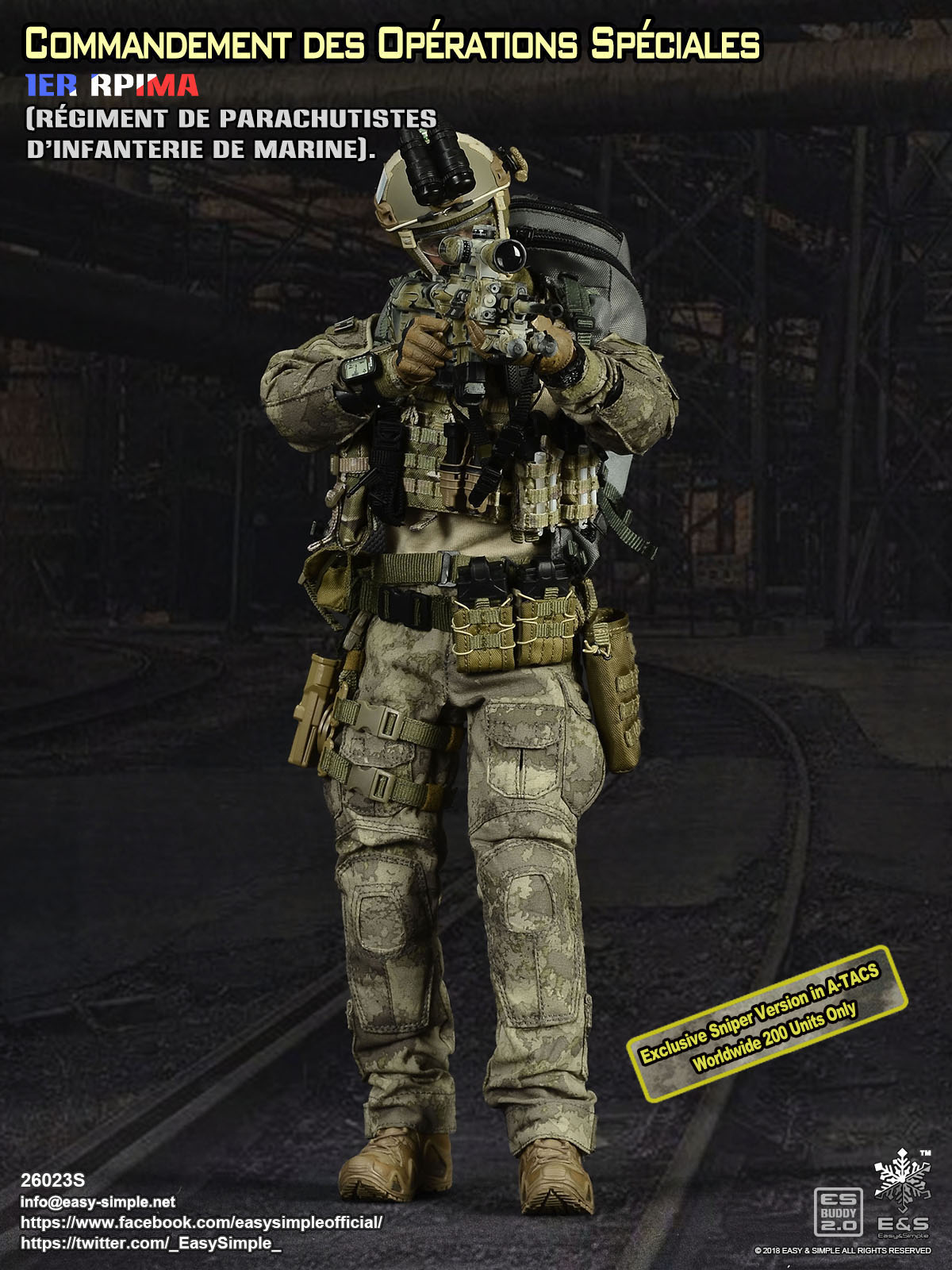 Commandement des Opérations Spéciales Exclusive Sniper Version in A-TACS image 8