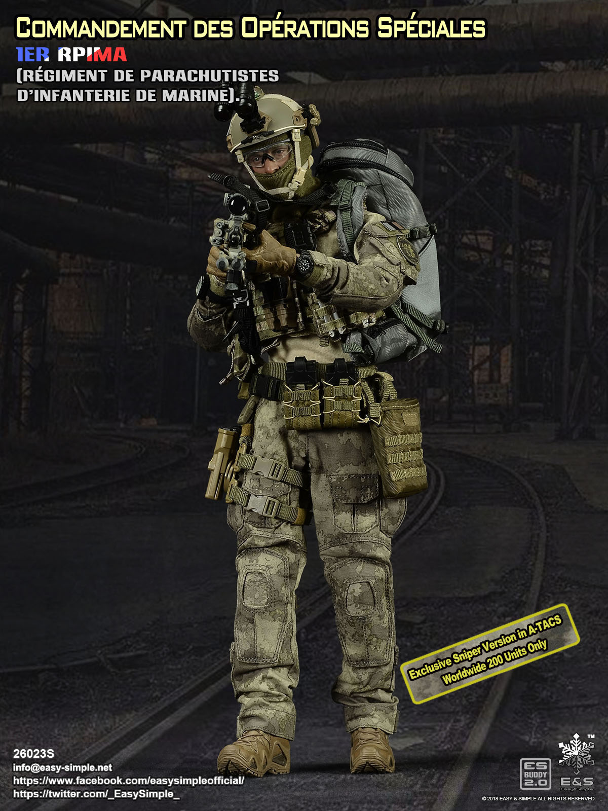 Commandement des Opérations Spéciales Exclusive Sniper Version in A-TACS image 9