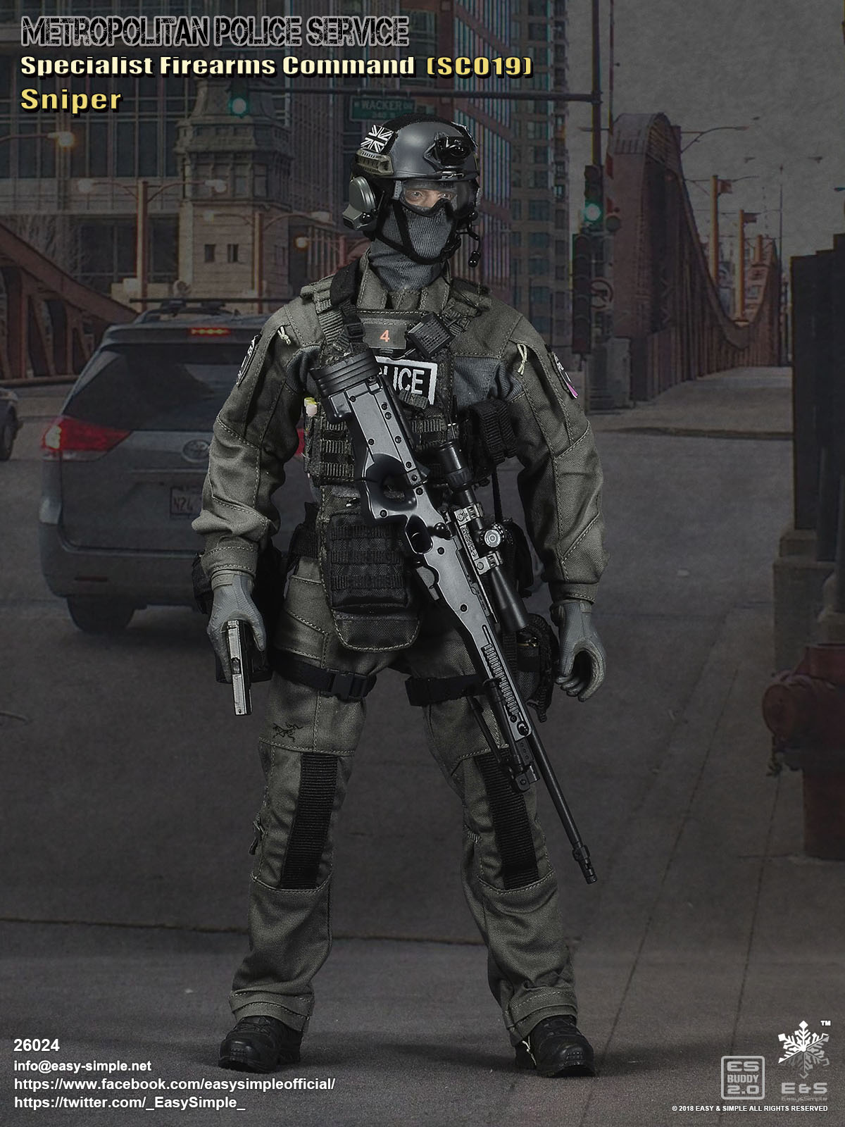 British Specialist Firearms Command SCO19 Sniper image 10