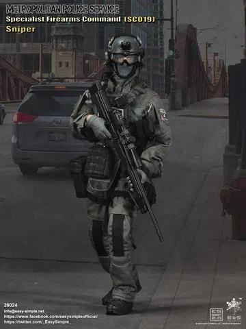 British Specialist Firearms Command SCO19 Sniper