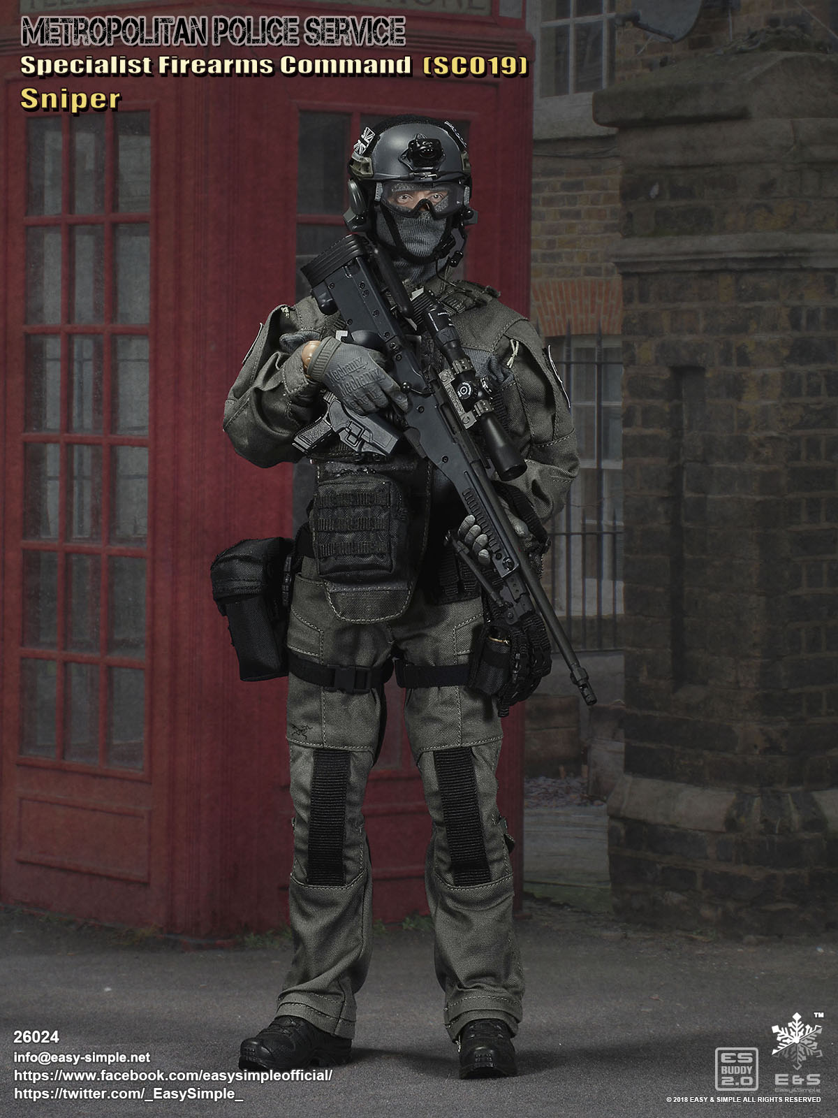 British Specialist Firearms Command SCO19 Sniper image 3